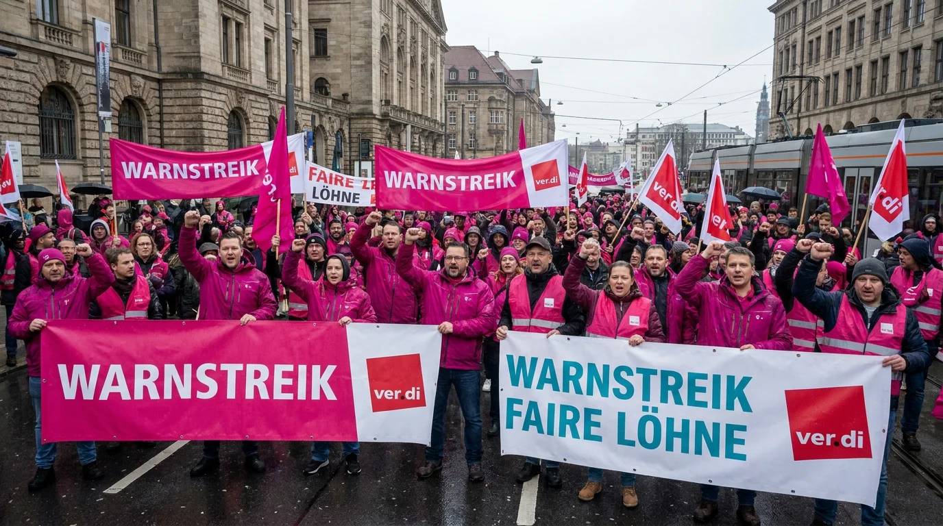 Telekom Warnstreik Tarifrunde 2026